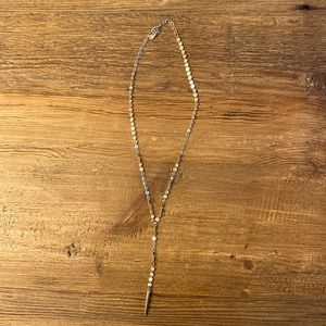 Baublebar drop necklace gold